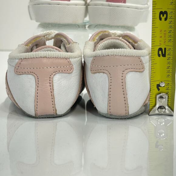 2 pair Baby Girl Vacation Shoes Size 2 DISNEY Pooh & FOOTJOY Saddle Golf Pink - Picture 9 of 13